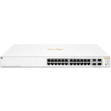 სვიჩი Aruba JL683A#ABB Instant On 1930, 24-Port Gigabit, PoE+ Switch, White