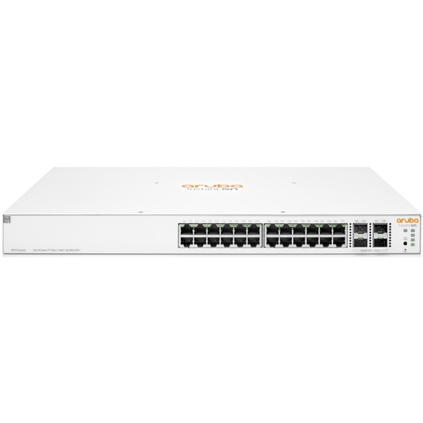 Aruba JL684B#ABB Instant On 1930, 24Port Gigabit, PoE+ Switch, White