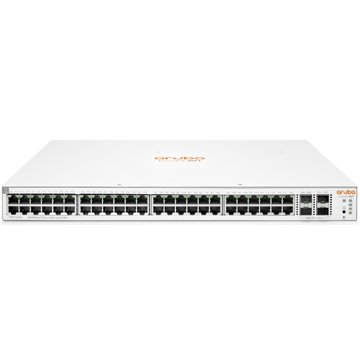 Aruba JL686B#ABB Instant On 1930, 48-Port Gigabit, PoE+ Switch, White