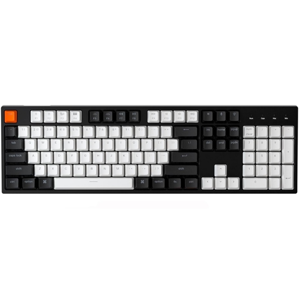 კლავიატურა Keychrone C2A2_Keychrone, G Pro Blue, Wired, USB, Keyboard, Black