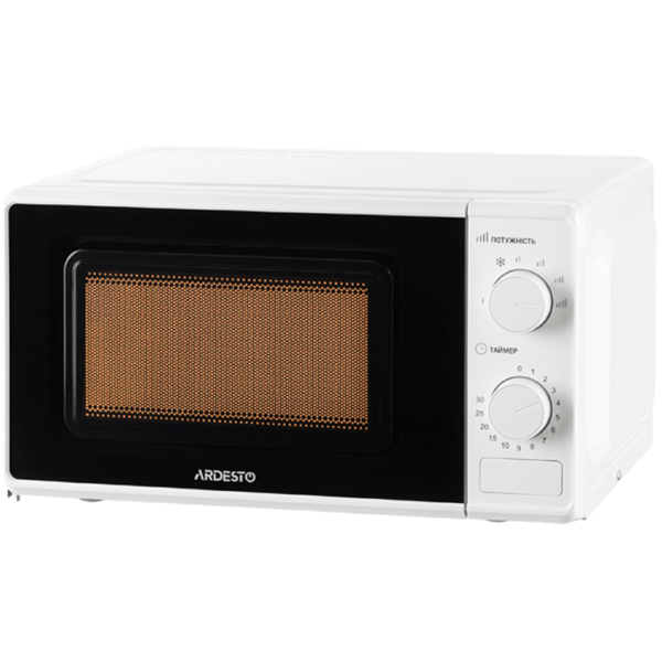 მიკროტალღური ღუმელი Ardesto GO-S724WI, 2400W, 20L, Microwave Oven, White