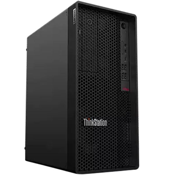 პერსონალური კომპიუტერი Lenovo 30E4S6XF00 ThinkStation P350,  i7-11700K, 32GB, 256GB SSD + 2TB HDD, RTX3060 12GB, Black