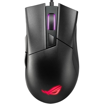 მაუსი Asus P507 ROG GLADIUS, Wired, USB, Gaming Mouse, Black