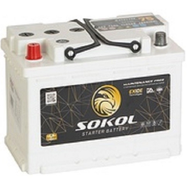 მანქანის აკუმულატორი Sokol 20302411, 12V, 75Ah, Car Battery