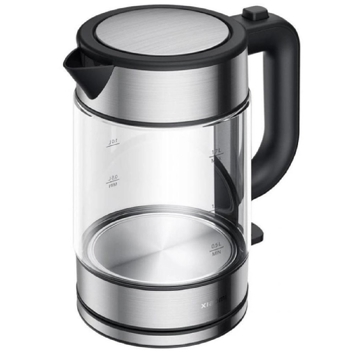 ელექტრო ჩაიდანი Xiaomi BHR7423EU, 1800W, 1.7L, Electric Kettle, Silver/Black