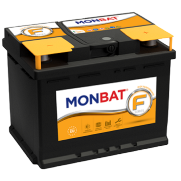 მანქანის აკუმულატორი Monbat 20302910, 12V, 60Ah, Car Battery