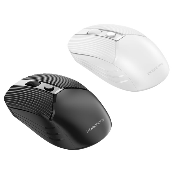 Borofone BG5, Wireless, USB, Mouse, Black