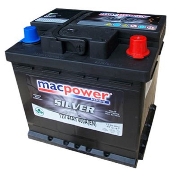 Macpower 20301114, 12V, 44Ah, Motorcycle Battery