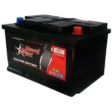 მანქანის აკუმულატორი NordStar 20301893, 12V, 75Ah, Car Battery