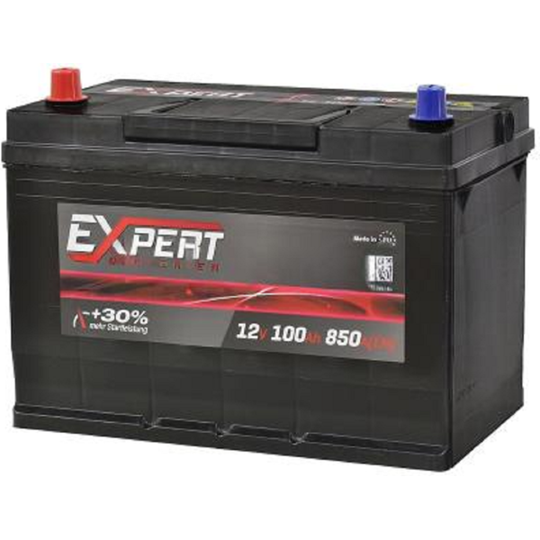 მანქანის აკუმულატორი Expert 20302075, 12V, 100Ah, Car Battery