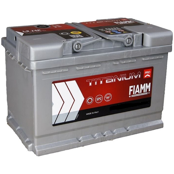 Fiamm 20302024 TP L3X 74P, 12V, 74Ah, Car Battery