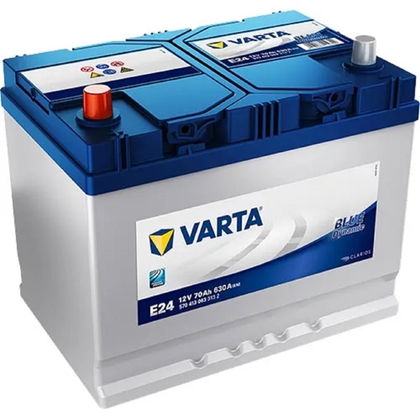 მანქანის აკუმულატორი Varta 20300039 BLU E24, 12V, 70Ah, Car Battery