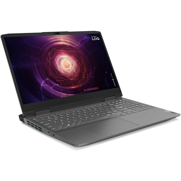 ნოუთბუქი Lenovo 82XT004RRK Legion LOQ, 15.6", Ryzen 5-7640HS, 16GB, 512GB SSD, RTX3050 6GB, Storm Grey