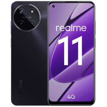 მობილური ტელეფონი Realme 11, 8GB, 256GB, Dual Sim, LTE, NFC, Black