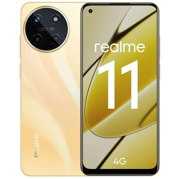 Realme 11 4G, 8GB, 256GB, Dual Sim, LTE, NFC, Gold