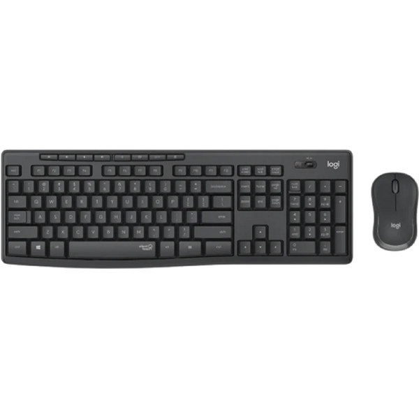 Logitech L920-009800 MK295, Wireless, USB, Keyboard And Mouse, Black