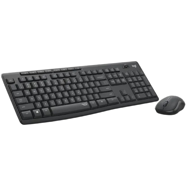 Logitech L920-009800 MK295, Wireless, USB, Keyboard And Mouse, Black