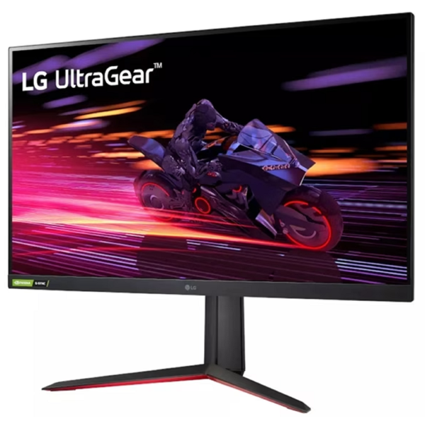 LG 32GP750-B.AMA UltraGear, 32", Monitor, QHD, IPS, HDMI, DVI, Black