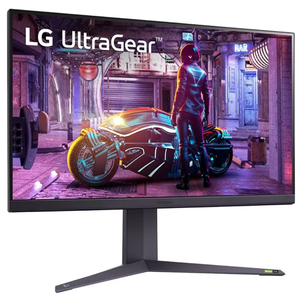 LG 32GQ850-B.AMA UltraGear, 32", Monitor, QHD, IPS, HDMI, Mini DP, DVI, Black
