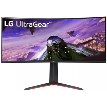 მონიტორი LG 34GP63A-B.AMA UltraGear, 34", Curved Monitor, QHD, IPS, HDMI, DP, Black