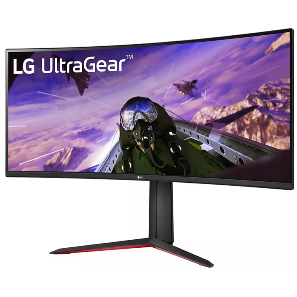 მონიტორი LG 34GP63A-B.AMA UltraGear, 34", Curved Monitor, UWQHD, IPS, HDMI, DP, Black