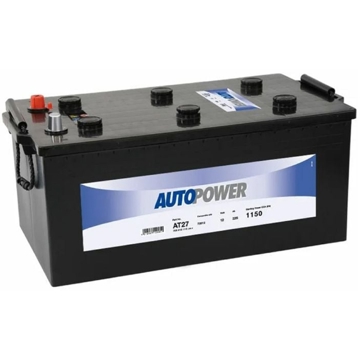 მანქანის აკუმულატორი AutoPower 20302150 AT 27, 12V, 225Ah, Car Battery