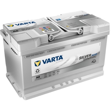 მანქანის აკუმულატორი Varta 20303411 SIL AGM A6, 12V, 80Ah, Car Battery