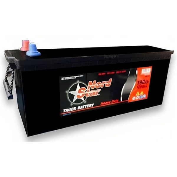 მანქანის აკუმულატორი NordStar 20301930, 12V, 190Ah, Car Battery