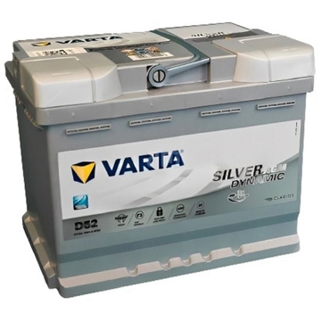 მანქანის აკუმულატორი Varta 20301680 SIL AGM D52, 12V, 60Ah, Car Battery