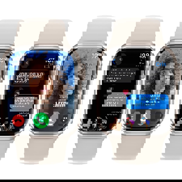 სმარტ საათი Apple MR8T3QI/A_MR8T3QR/A Watch Series 9, 1.69", 41mm, IPX6, Bluetooth, Wi-Fi, Smart Watch, Starlight