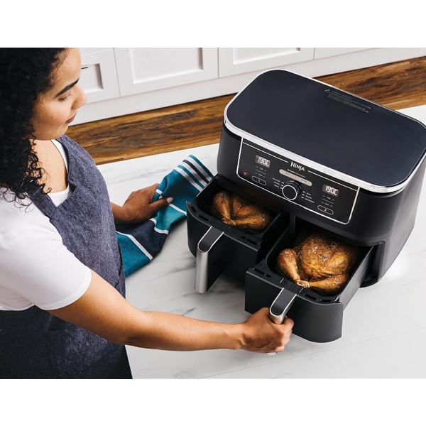 აეროგრილი Ninja AF400EU, 2470W, 9.5L, Air Fryer, Black