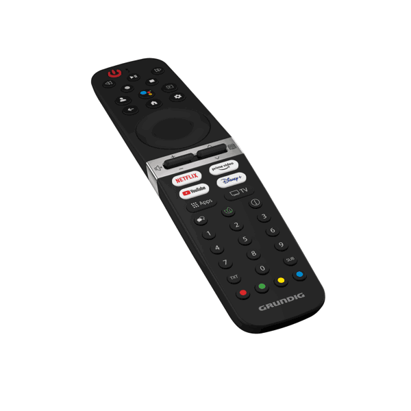 ტელევიზორი Grundig 65 GH 8100 Nano, 65", 4K UHD, Smart TV, Android, USB, HDMI, LAN, BT, WIFI, Black