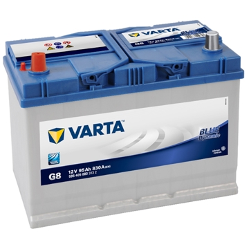 მანქანის აკუმულატორი Varta 20300044 BLU G8, 12V, 95Ah, Car Battery