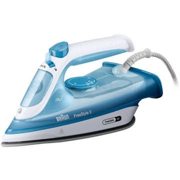 ორთქლის უთო Braun 12730020-FI3144BL, 2400W, 270ML, Steam Iron, White/Blue