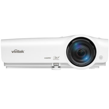 Vivitek DW284-ST, DLP Short Throw Projector, WXGA 1280x800, 3700lm, White