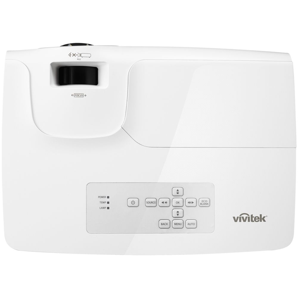 Vivitek DW284-ST, DLP Short Throw Projector, WXGA 1280x800, 3700lm, White