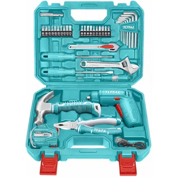 ხელსაწყოების ნაკრები Total THKTHP10386, 38Pcs Professional Tool Set, Blue