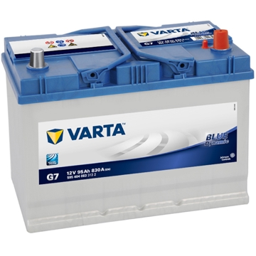 მანქანის აკუმულატორი Varta 20300043 BLU G7, 12V, 95Ah, Car Battery