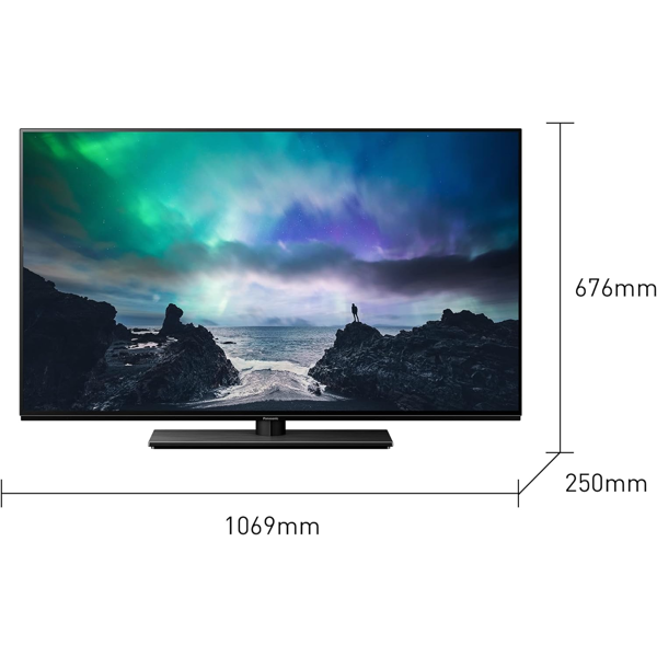 Panasonic TX-55MZ800E, 48", 4K UHD, Smart TV, Android, USB, HDMI, LAN, BT, WIFI, Black