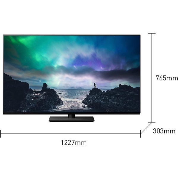 Panasonic TX-55MZ800E, 55", 4K UHD, Smart TV, Android, USB, HDMI, LAN, BT, WIFI, Black