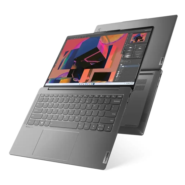 ნოუთბუქი Lenovo 82X3000NRK Yoga Slim 6, 14", Ryzen 7-7840U, 16GB, 512GB SSD, Integrated, W11H, Storm Grey