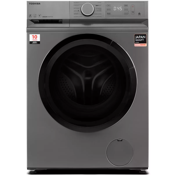 სარეცხი მანქანა Toshiba TW-BL90A4UZ (SS), 8Kg, 1200Rpm, Washing Machine, Silver