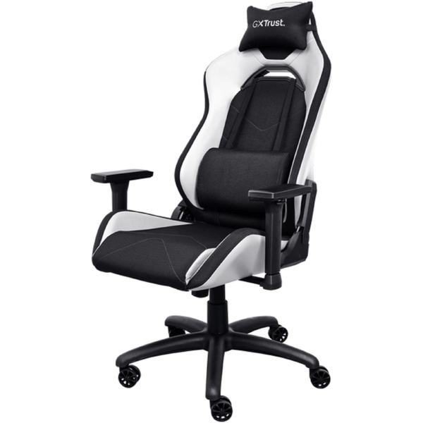 გეიმერული სავარძელი Trust GXT714W Ruya, Gaming Chair, Black/White