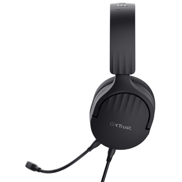 Trust GXT489, Gaming Headset, Wired, 3.5mm, Black