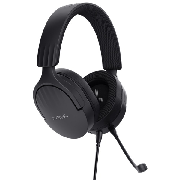 Trust GXT489, Gaming Headset, Wired, 3.5mm, Black