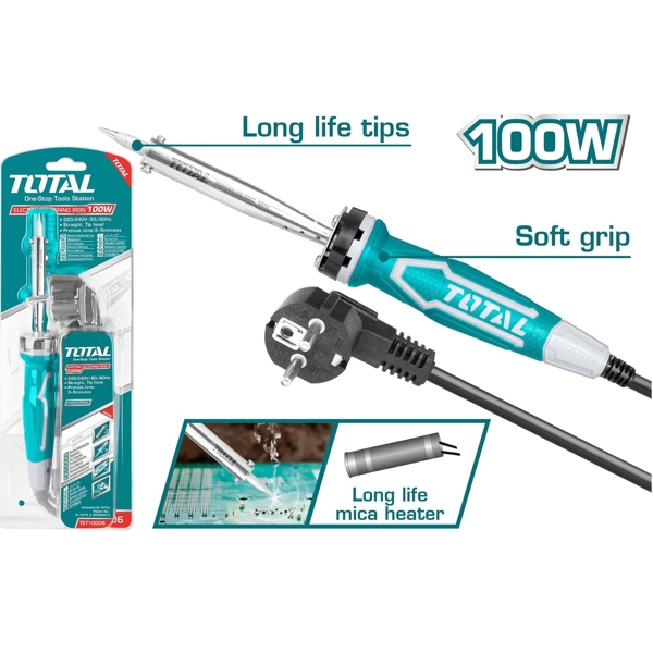 Total TET10006, Soldering Iron, Blue