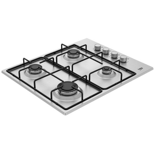 Built-in Gas Cooktop Beko HIGG 641C3 SX b100, Silver