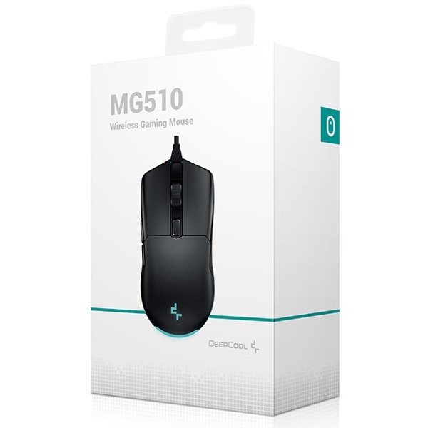 მაუსი DeepCool MG510, Wireless, USB, Gaming Mouse, Black