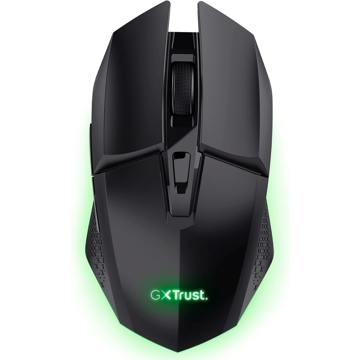 Trust GXT110 Felox, Wireless, USB, Gaming Mouse, Black