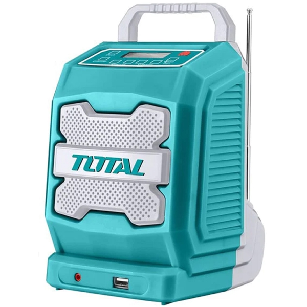 Total TJRLI2001, 3W, Bluetooth, AUX, USB, Speaker, Blue/Gray